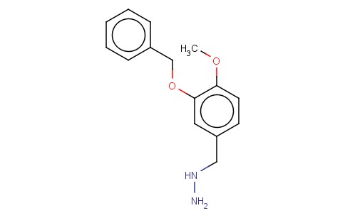 (3-BENZYLOXY-4-METHOXY-BENZYL)-HYDRAZINE