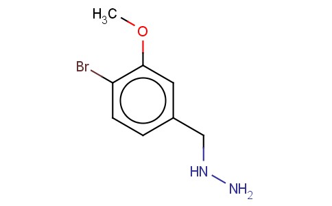 (4-BROMO-3-METHOXY-BENZYL)-HYDRAZINE