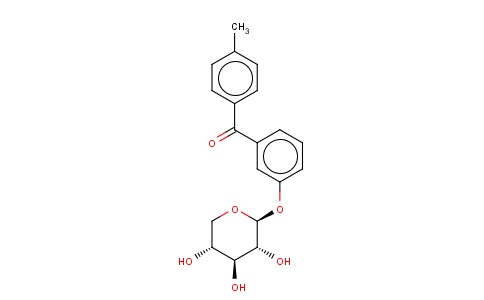 (4-METHYLPHENYL)(3-(BETA-D-XYLOPYRANOSYLOXY)PHENYL)METHANONE
