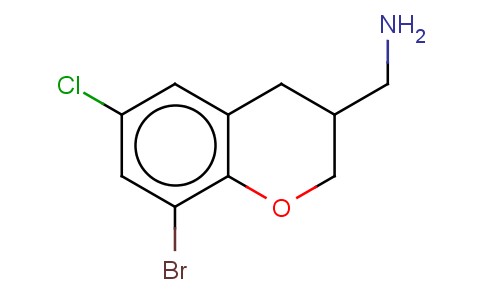 (8-BROMO-6-CHLORO-CHROMAN-3-YL)-METHYLAMINE