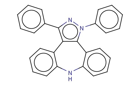 1,8-DIHYDRO-1,3-DIPHENYLDIBENZO(B,F)PYRAZOLO(3,4-D)AZEPINE