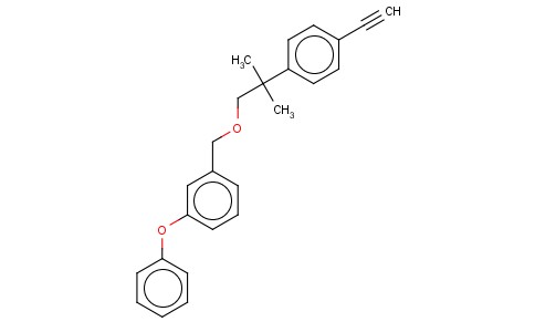 1-((2-(4-ETHYNYLPHENYL)-2-METHYLPROPOXY)METHYL)-3-PHENOXYBENZENE