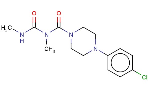 1-(2,4-DIMETHYLALLOPHANOYL)-4-(4-CHLOROPHENYL)PIPERAZINE