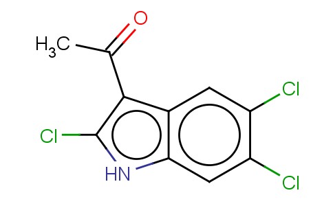 1-(2,5,6-TRICHLORO-1H-INDOL-3-YL)ETHANONE