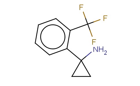 1-(2-(TRIFLUOROMETHYL)PHENYL)CYCLOPROPANAMINE