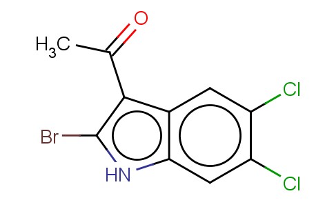 1-(2-BROMO-5,6-DICHLORO-1H-INDOL-3-YL)ETHANONE