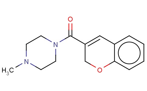 1-(2H-1-BENZOPYRAN-3-YLCARBONYL)-4-METHYLPIPERAZINE