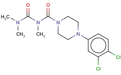 1-(3,4-DICHLOROPHENYL)-4-(2,4,4-TRIMETHYLALLOPHANOYL)PIPERAZINE