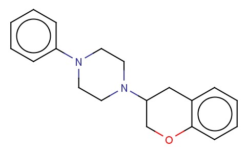 1-(3,4-DIHYDRO-2H-1-BENZOPYRAN-3-YL)-4-PHENYLPIPERAZINE