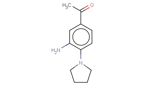 1-(3-AMINO-4-PYRROLIDIN-1-YL-PHENYL)-ETHANONE