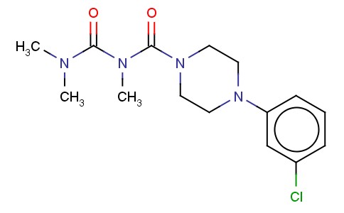 1-(3-CHLOROPHENYL)-4-(2,4,4-TRIMETHYLALLOPHANOYL)PIPERAZINE