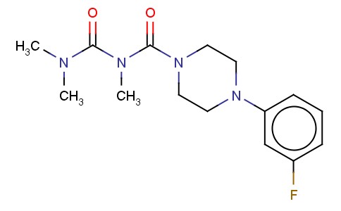 1-(3-FLUOROPHENYL)-4-(2,4,4-TRIMETHYLALLOPHANOYL)PIPERAZINE