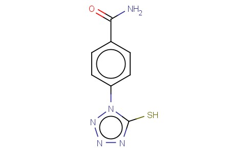 1-(4-CARBAMOYLPHENYL)-5-MERCAPTOTETRAZOLE