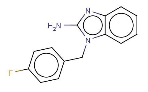 1-(4-FLUOROPHENYLMETHYL)-2-AMINOBENZIMIDAZOLE