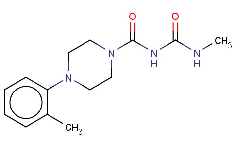 1-(4-METHYLALLOPHANOYL)-4-(O-TOLYL)PIPERAZINE