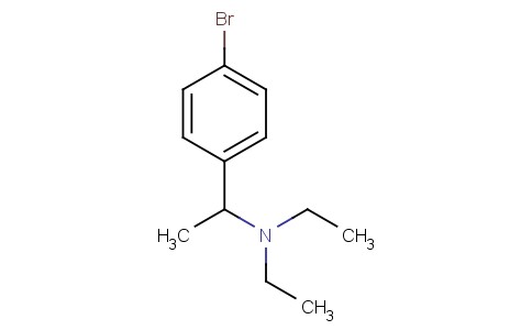 1-(4-bromophenyl)-N,N-diethylethanamine