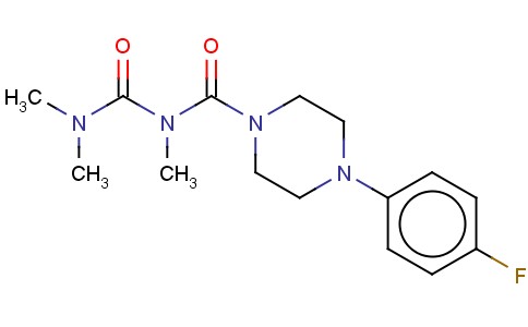 1-(P-FLUOROPHENYL)-4-(2,4,4-TRIMETHYLALLOPHANOYL)PIPERAZINE
