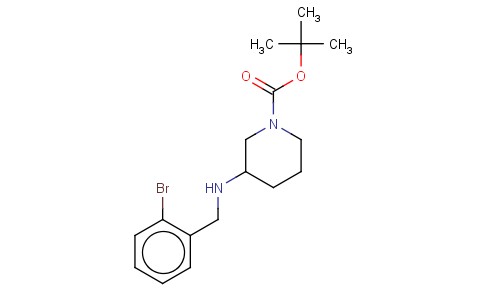 1-BOC-3-(2-BROMO-BENZYLAMINO)-PIPERIDINE