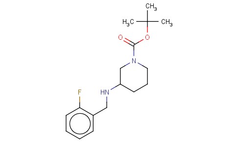 1-BOC-3-(2-FLUORO-BENZYLAMINO)-PIPERIDINE