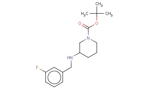 1-BOC-3-(3-FLUORO-BENZYLAMINO)-PIPERIDINE