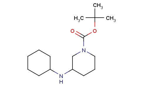 1-BOC-3-CYCLOHEXYLAMINO-PIPERIDINE