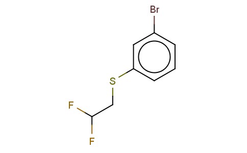 1-BROMO-3-(2,2-DIFLUORO-ETHYLSULFANYL)-BENZENE