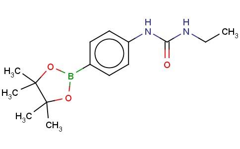 1-ETHYL-3-(4-(4,4,5,5-TETRAMETHYL-1,3,2-DIOXABOROLAN-2-YL)PHENYL)UREA