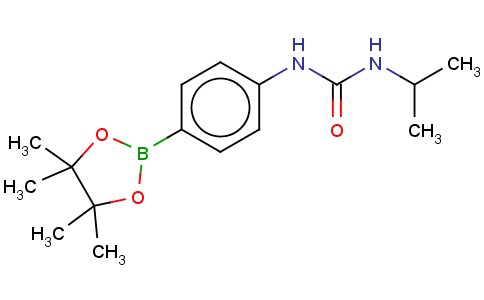 1-ISOPROPYL-3-(4-(4,4,5,5-TETRAMETHYL-1,3,2-DIOXABOROLAN-2-YL)PHENYL)UREA