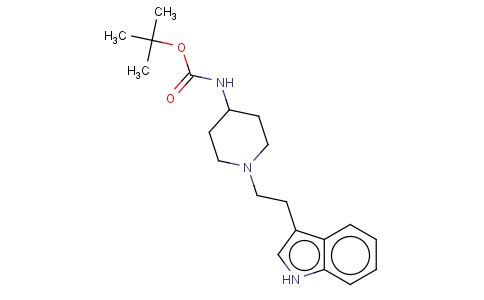 1-N-(3'-INDOLE)ETHYL-4-BOC-AMINOPIPERIDINE