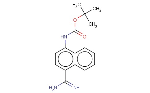 1-N-BOC-AMINO-4-CARBAMIMIDOYL-NAPHTHALENE