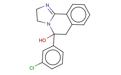 2,3,5,6-TETRAHYDRO-5-(M-CHLOROPHENYL)-IMIDAZO(2,1-A)ISOQUINOLIN-5-OL