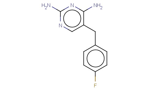 2,4-DIAMINO-5-(4-FLUOROBENZYL)PYRIMIDINE