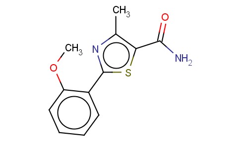 2-(2-METHOXYPHENYL)-4-METHYL-5-THIAZOLECARBOXAMIDE