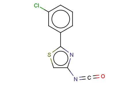 2-(3-CHLOROPHENYL)-4-ISOCYANATO-1,3-THIAZOLE