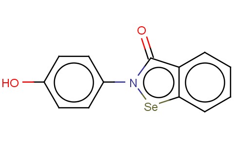 2-(4-HYDROXYPHENYL)-1,2-BENZISOSELENAZOL-3(2H)-ONE