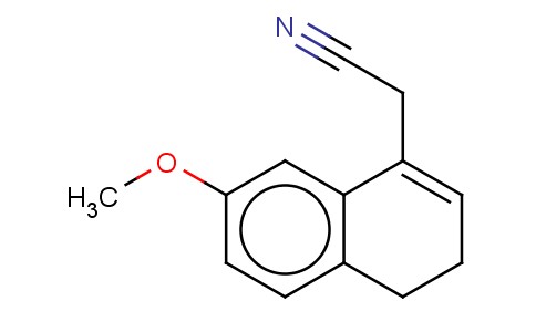 2-(7-METHOXY-3,4-DIHYDRONAPHTHALEN-1-YL)ACETONITRILE