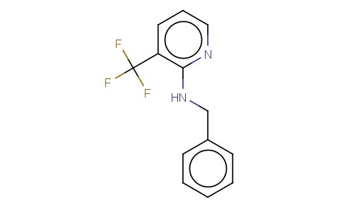 2-(BENZYLAMINO)-3-TRIFLUOROMETHYLPYRIDINE