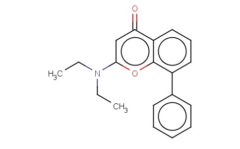 2-(DIETHYLAMINO)-8-PHENYL-4H-1-BENZOPYRAN-4-ONE