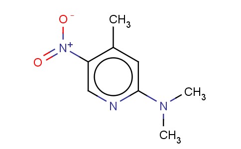2-(DIMETHYLAMINO)-5-NITRO-4-PICOLINE