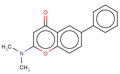 2-(DIMETHYLAMINO)-6-PHENYLCHROMONE