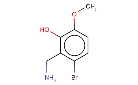 2-BROMO-5-METHOXY-6-HYDROXYBENZYLAMINE