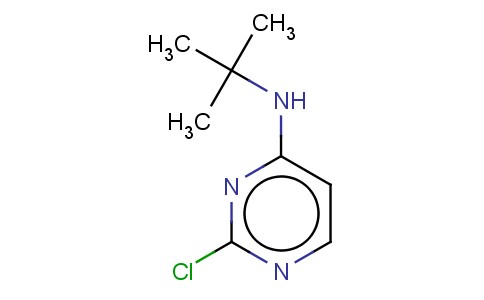 2-CHLORO-N-(1,1-DIMETHYLETHYL)-4-PYRIMIDINAMINE