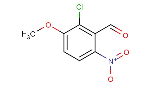 2-Chloro-3-methoxy-6-nitrobenzaldehyde