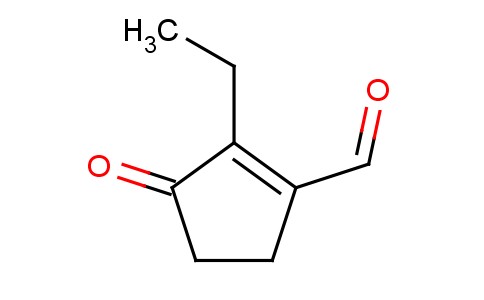 2-ETHYL-3-OXO-1-CYCLOPENTENE-1-CARBOXALDEHYDE