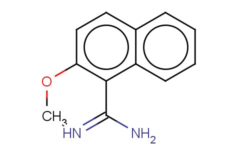2-METHOXY-NAPHTHALENE-1-CARBOXAMIDINE