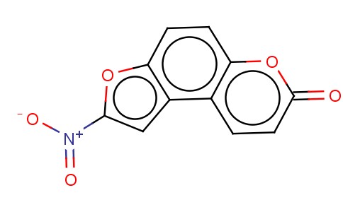 2-NITRO-7H-FURO(3,2-F)(1)BENZOPYRAN-7-ONE