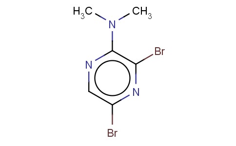 3,5-DIBROMO-N,N-DIMETHYLPYRAZINAMINE