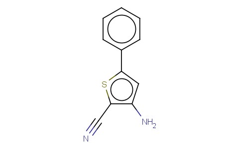3-AMINO-2-CYANO-5-PHENYLTHIOPHENE