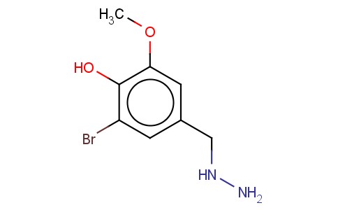 3-BROMO-4-HYDROXY-5-METHOXY-BENZYL-HYDRAZINE