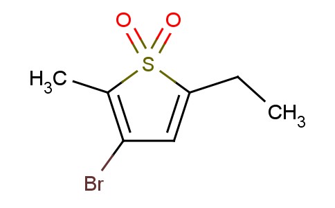 3-BROMO-5-ETHYL-2-METHYLTHIOPHENE-1,1-DIOXIDE